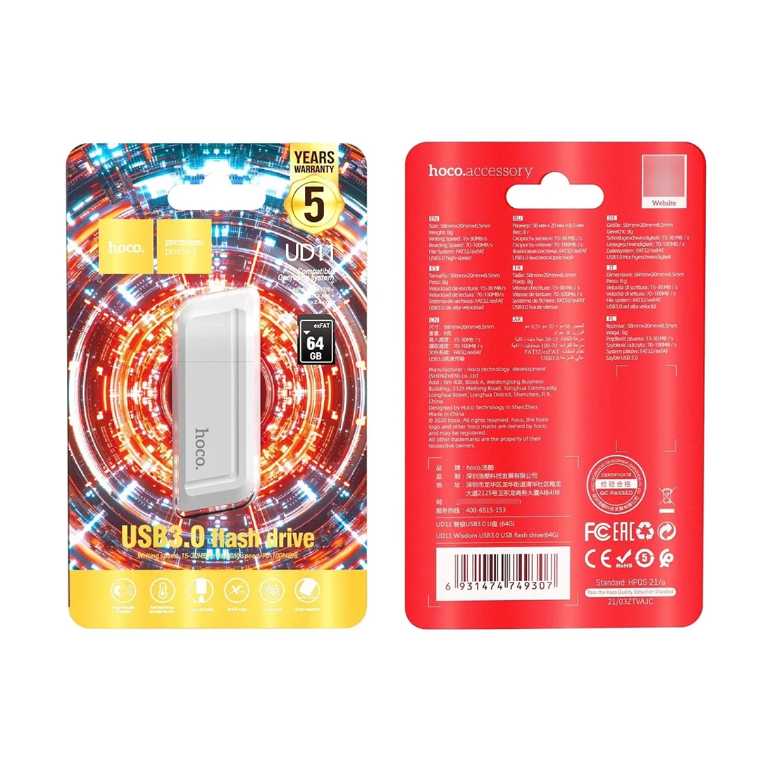 PENDRIVE HOCO 64GB UD11