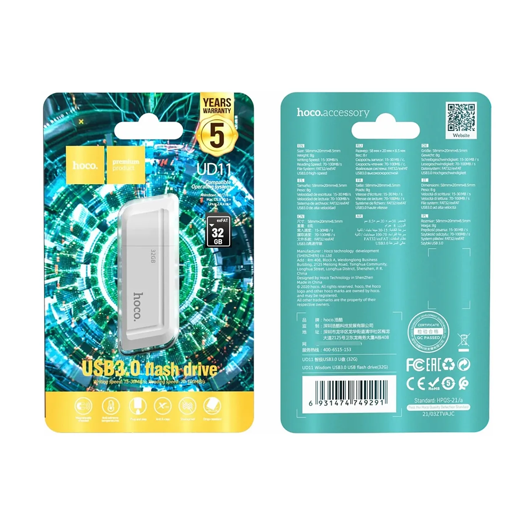 PENDRIVE HOCO 32GB UD11