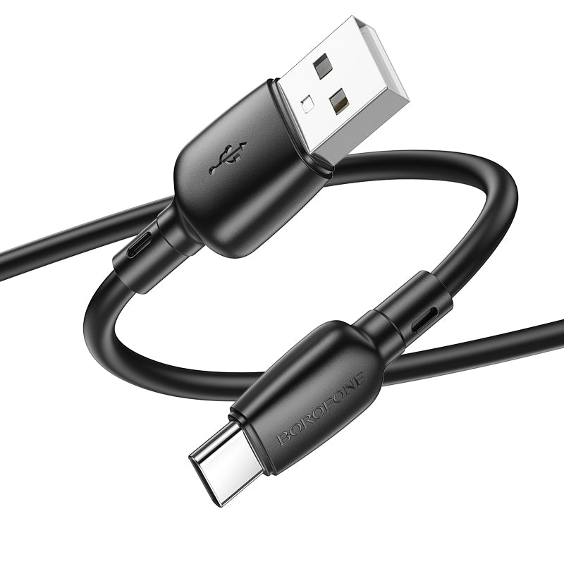 Cable Tipo C de Carga Rápida BX93 NEGRO, 27W