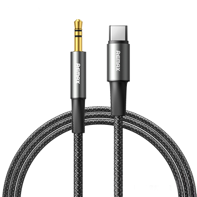 REMAX CB08 – Adaptador USB‑C a 3,5 mm (Macho a Macho)