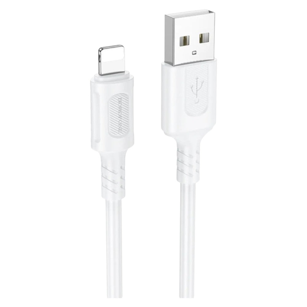 Cable BOROFONE BX111 USB-A para iPh (Blanco) 2.4A