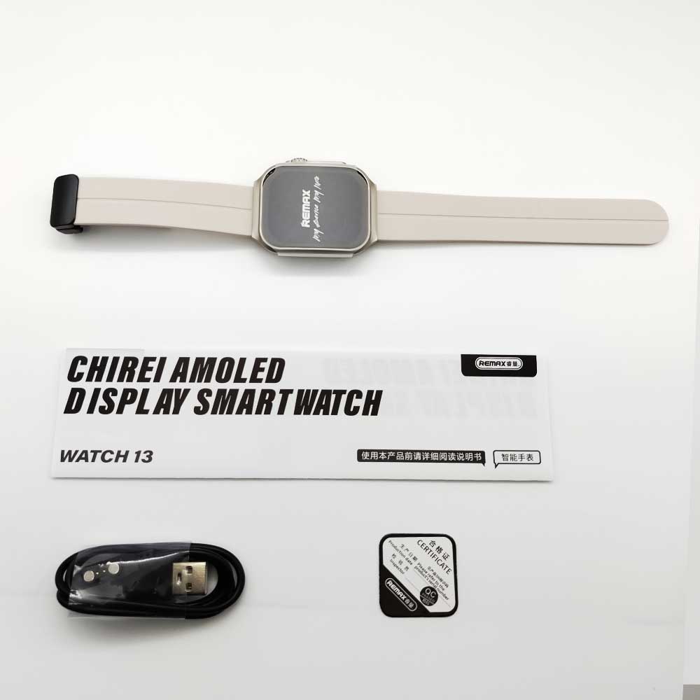 Smartwatch Remax WATCH 13  Color Plateado