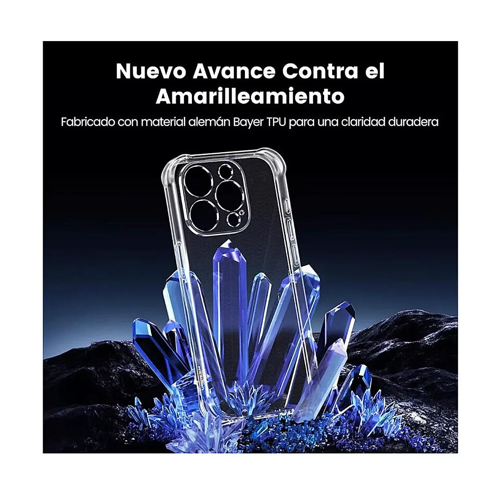 Carcasa Silicona Transparente Para Teléfono IPHONE
