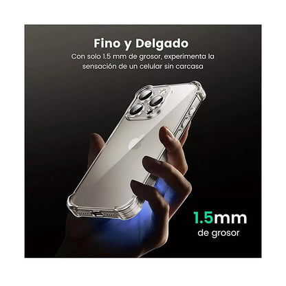 Carcasa Silicona Transparente Para Teléfono IPHONE