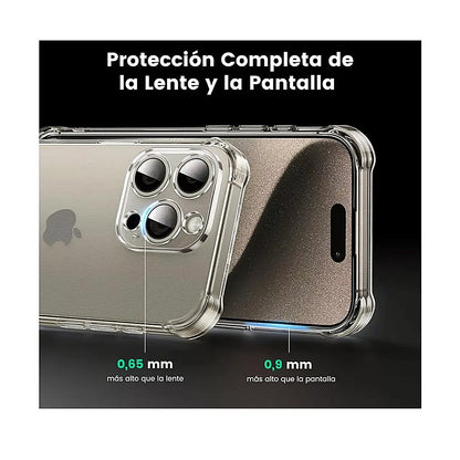 Carcasa Silicona Transparente Para Teléfono IPHONE