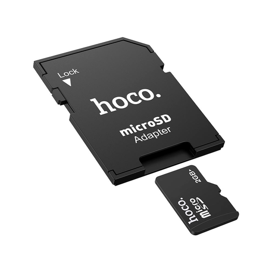 ADAPTADOR MICROSD A SD HOCO HB22 - NEGRO