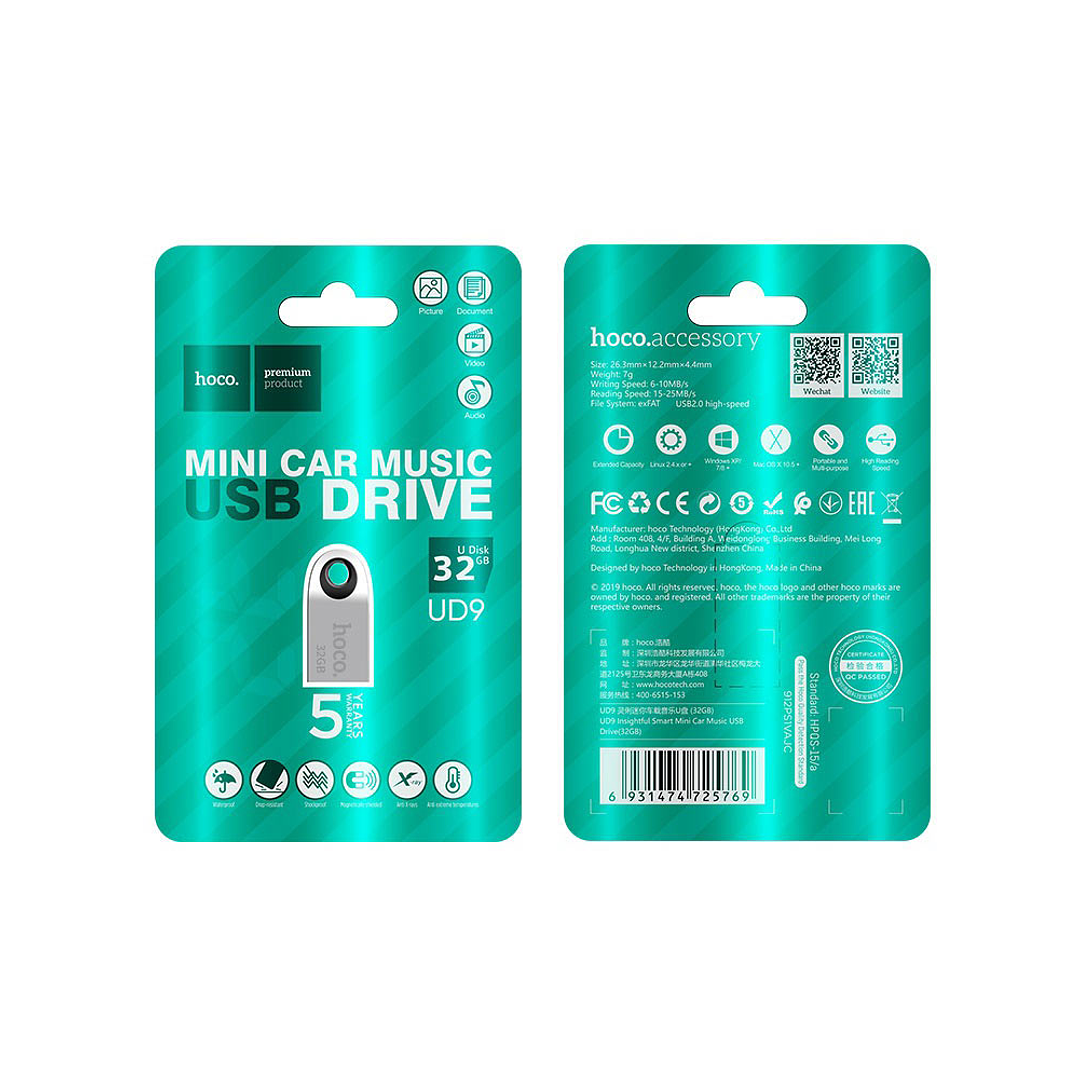 PENDRIVE HOCO 32 GB UD9