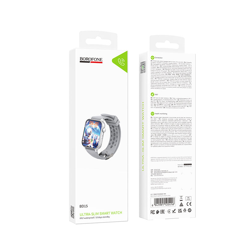 Smartwatch Impermeable Borofone BD15