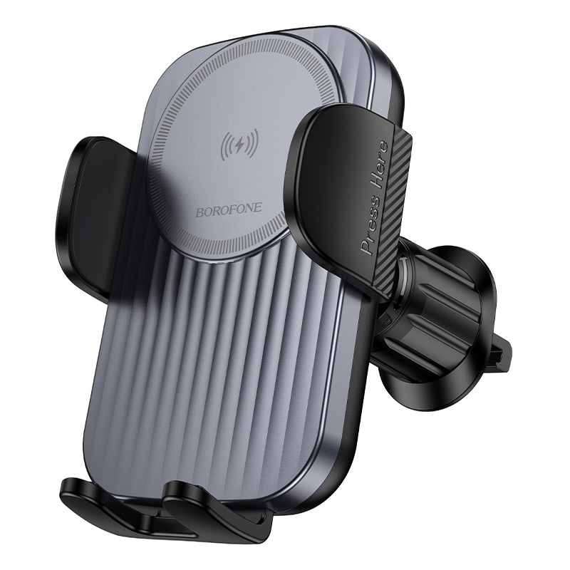 Soporte de auto con carga inalámbrica (hasta 15 W) - Borofone BH221