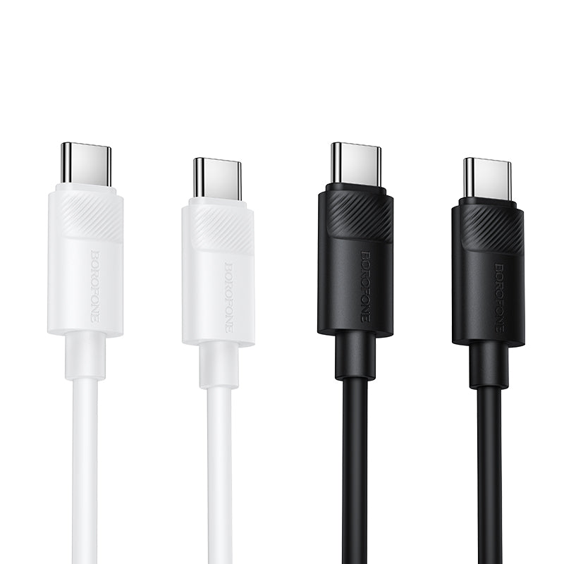 Cable USB-C a C 60W 3A 1M Bofone BX123