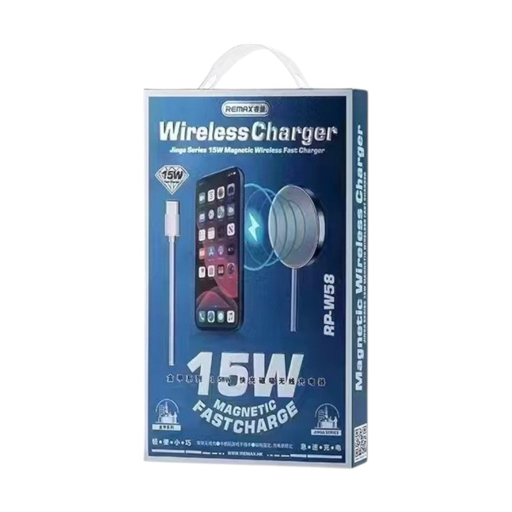 Cargador Inalámbrico Remax RP-W58 15W  Carga con estilo
