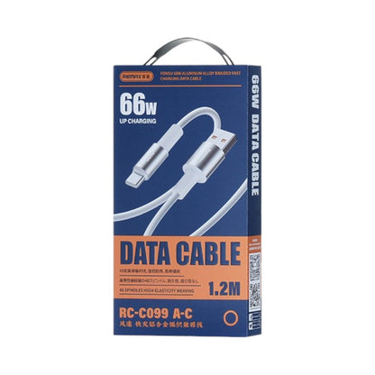 Cable Remax RC-C099 A-C 66W  Rápido, resistente y confiable