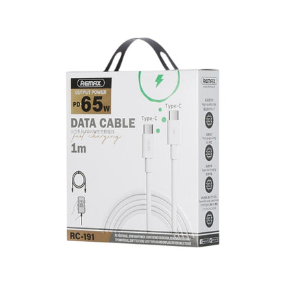 Cable Remax RC-191 C-C 65W  Potencia premium