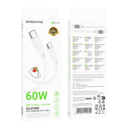 Cable de Carga Rápida Borofone BX115  USB-C 60W