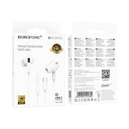 Audífonos Borofone BM100 Pro con Micrófono USB-C