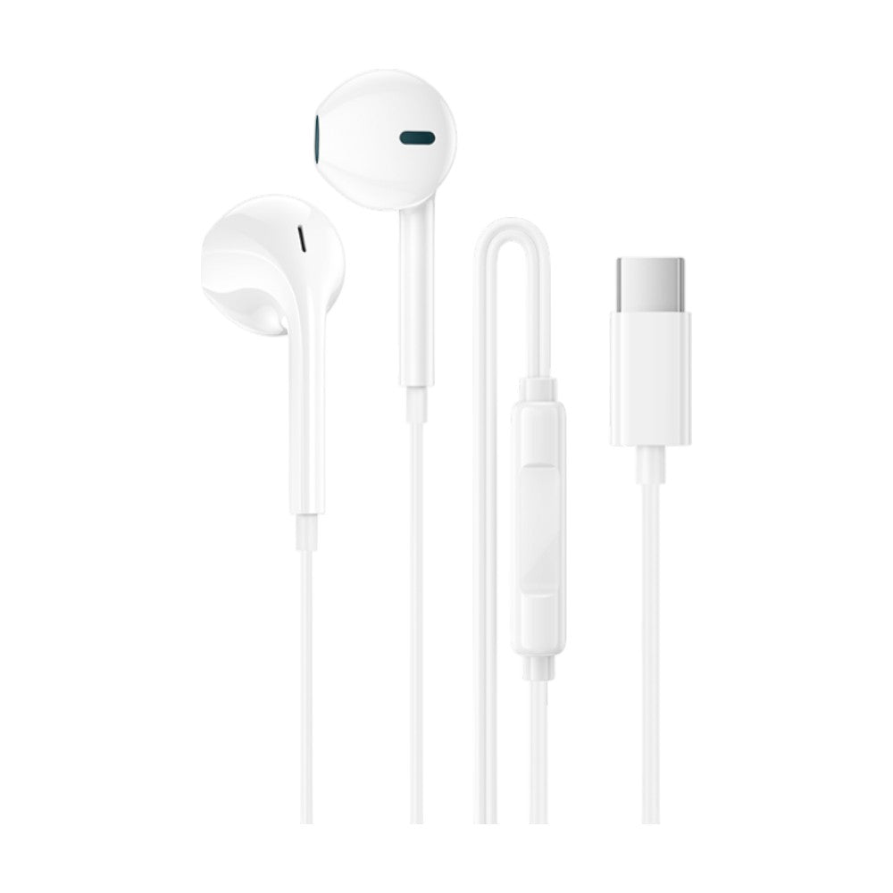Audífonos Borofone BM100 Max con Micrófono USB-C - Blanco
