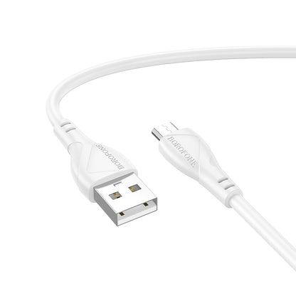 Cable BX121 USB-V8 (Micro USB) Blanco