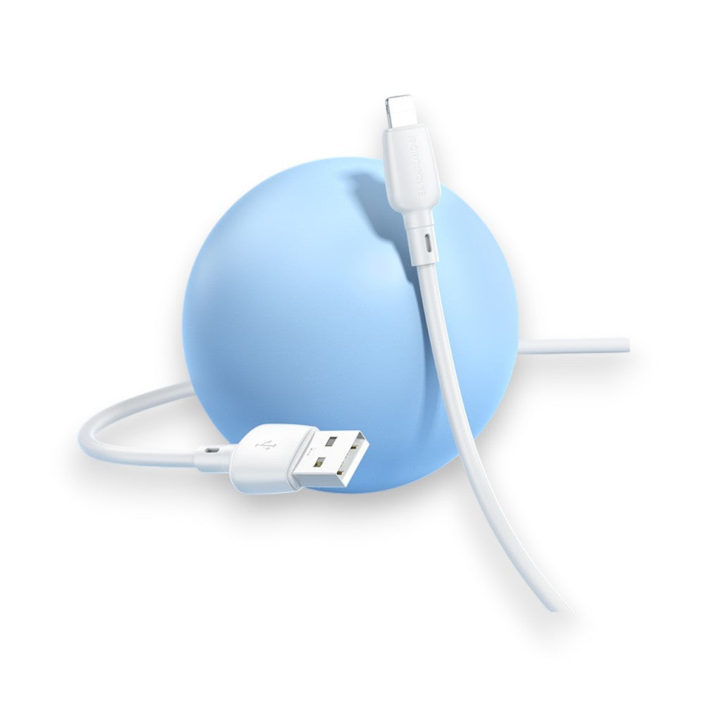 Cable BOROFONE BX93  USB-A a iPh con Carga Rapida 2.4A