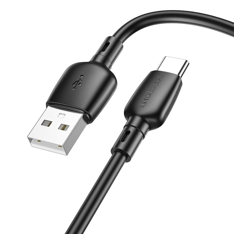 Cable Tipo C de Carga Rápida BX93 NEGRO, 27W