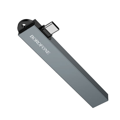 Hub USB-C 4 en 1 de Aleación de Aluminio Borofone FH1A