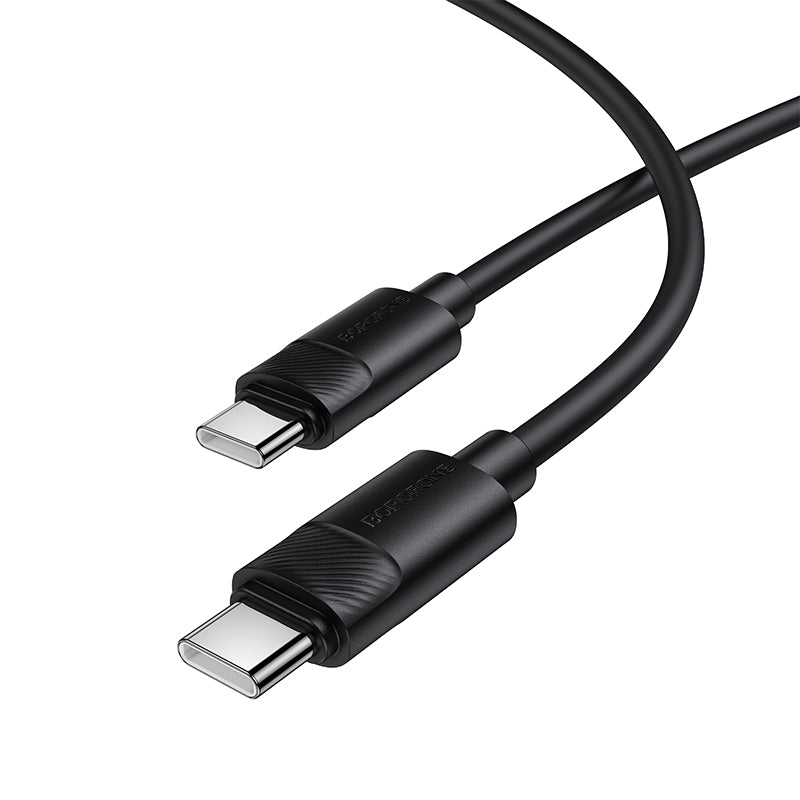 Cable USB-C a C 60W 3A 1M Bofone BX123
