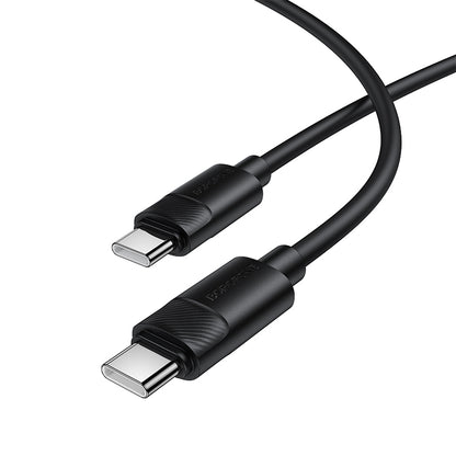 Cable USB-C a C 60W 3A 1M Bofone BX123