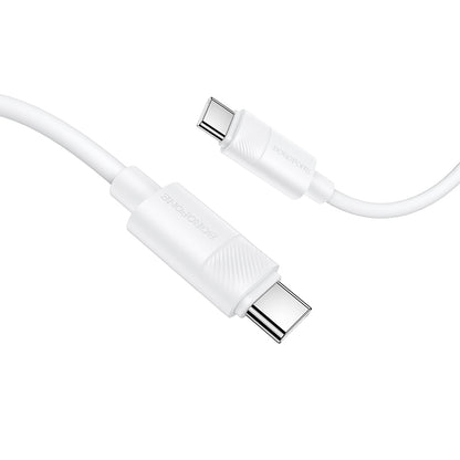 Cable USB-C a C 60W 3A 1M Bofone BX123