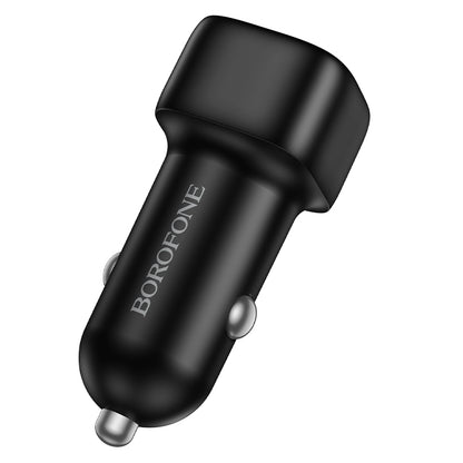 Cargador de Auto Dual Port (USB-C + USB-A, hasta 38 W) - Borofone BZ34B