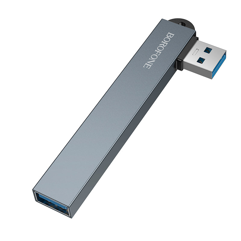 Hub USB-A 4 en 1 de Aleación de Aluminio Borofone FH1