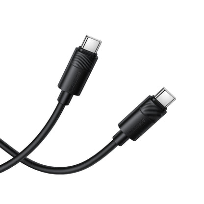 Cable USB-C a C 60W 3A 1M Bofone BX123