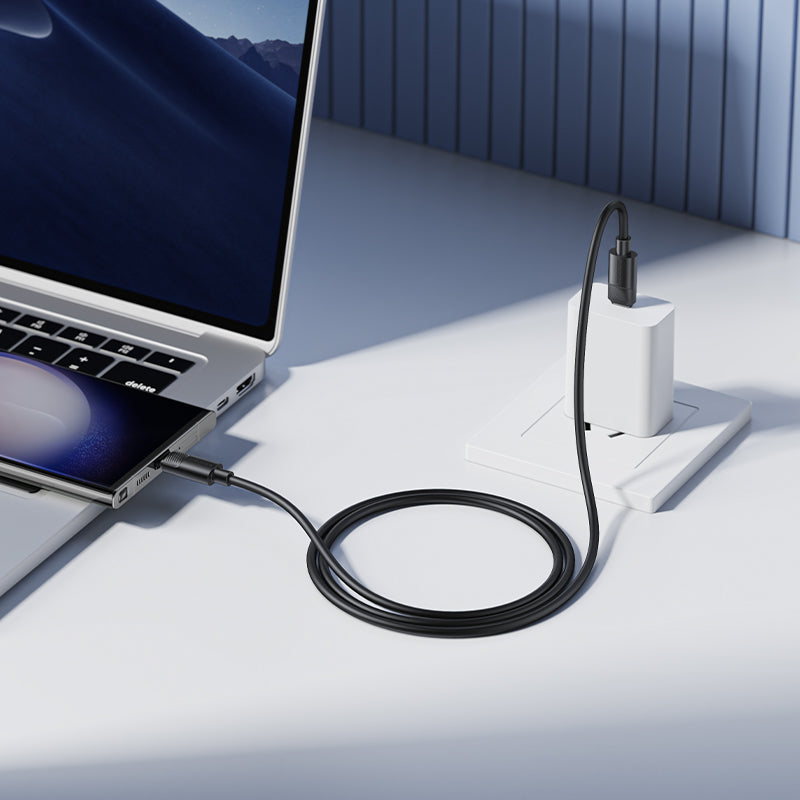 Cable USB-C a C 60W 3A 1M Bofone BX123