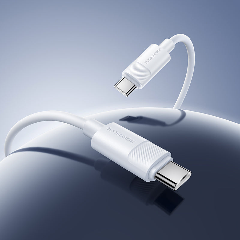 Cable USB-C a C 60W 3A 1M Bofone BX123