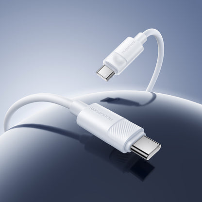 Cable USB-C a C 60W 3A 1M Bofone BX123