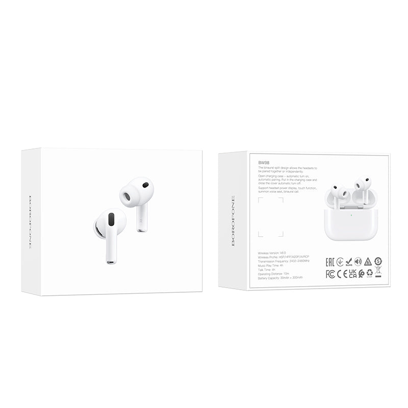 Borofone BW98 – Audífonos Bluetooth True Wireless