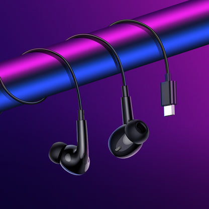 Audífonos Borofone BM100 Pro con Micrófono USB-C (NEGRO)