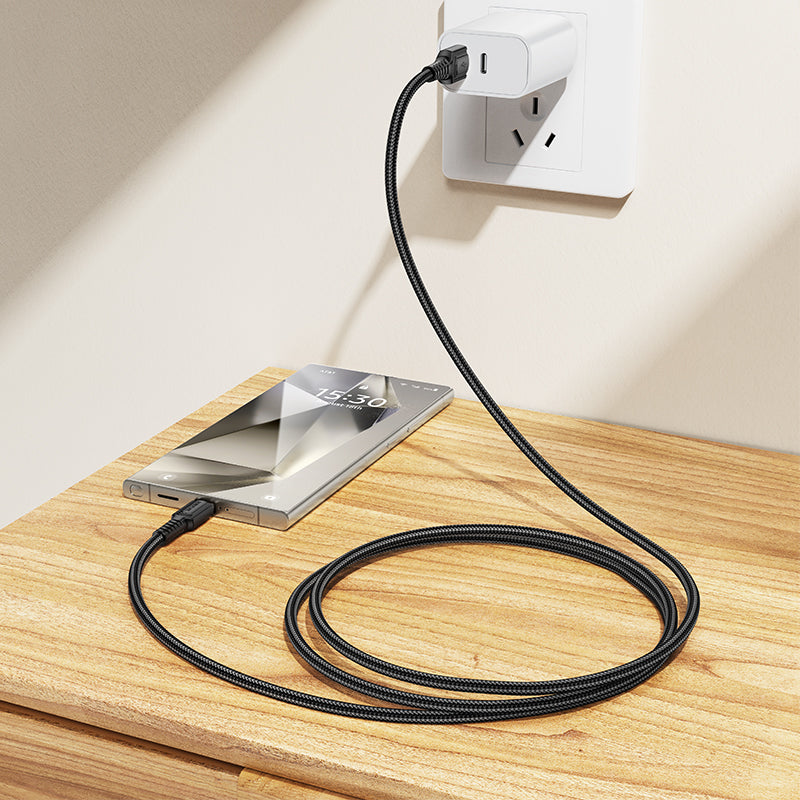 Cable Borofone BX116  USB A Type-C NEGRO