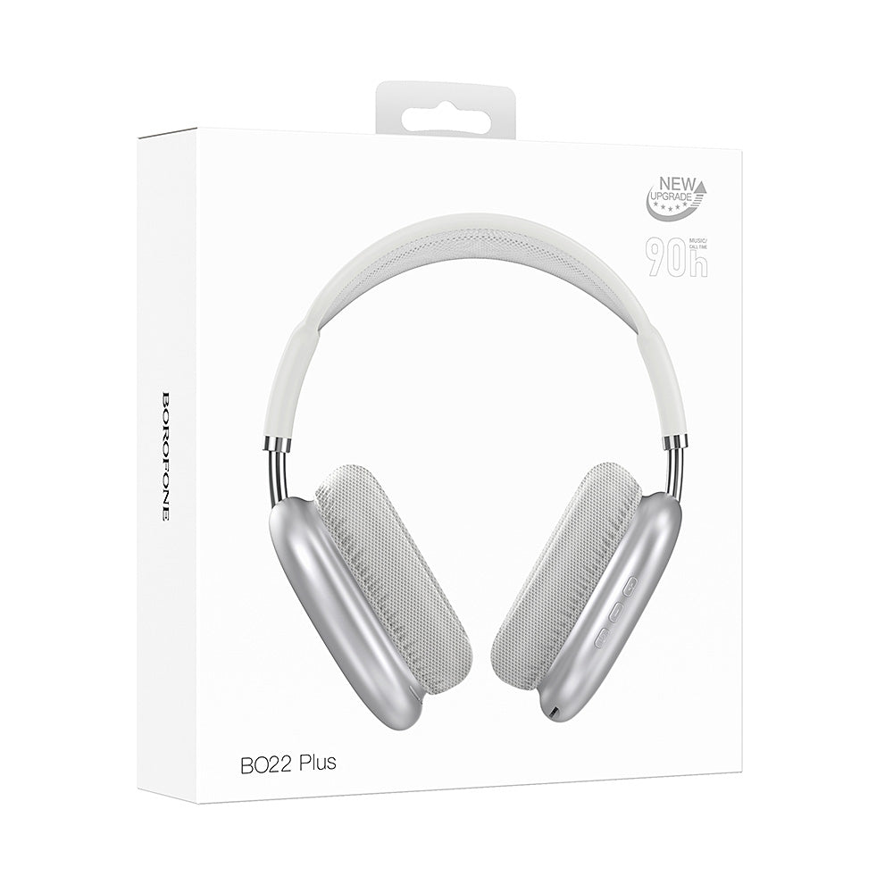 Audífonos Inalámbricos Borofone BO22 Plus - Color Plateado
