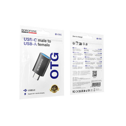 Adaptador USB-C a USB-A Borofone BV26C