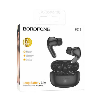 Audífonos Inalámbricos Borofone FQ1  Color Negro