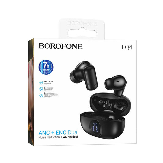 Audífonos Inalámbricos Borofone FQ4 | Sonido de Alta Fidelidad