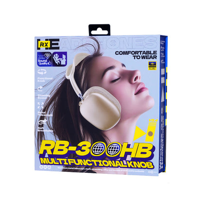 REMAX RB-300HB – Audífonos Bluetooth Over-Ear