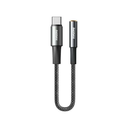 REMAX CB08 – Adaptador USB‑C a Jack 3,5 mm (Salida Hembra)
