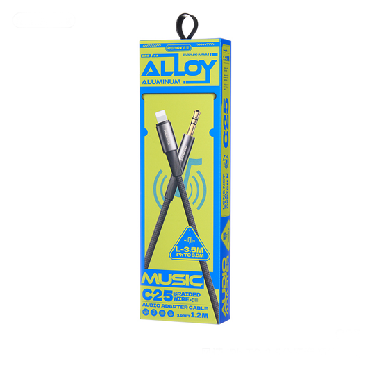 REMAX CB08 – Adaptador para IPH a 3,5 mm (Macho a Macho)