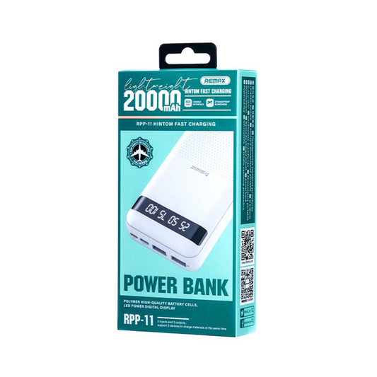 Power Bank Remax RPP-11 - Color Blanco