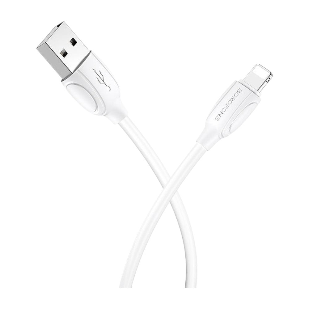 CABLE BX19 TIPO USB-A  iPh 2.4A - BLANCO