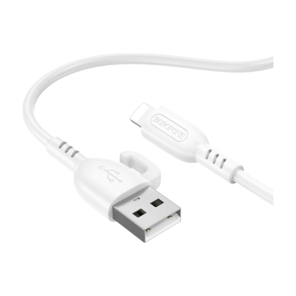 CABLE BX19 TIPO USB-A  iPh 2.4A - BLANCO