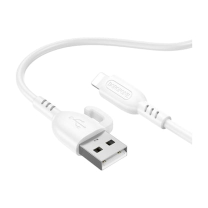 CABLE BX19 TIPO USB-A  iPh 2.4A - BLANCO