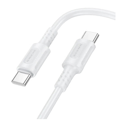 CABLE DE CARGA BX19 PARA USB-C 2A - BLANCO