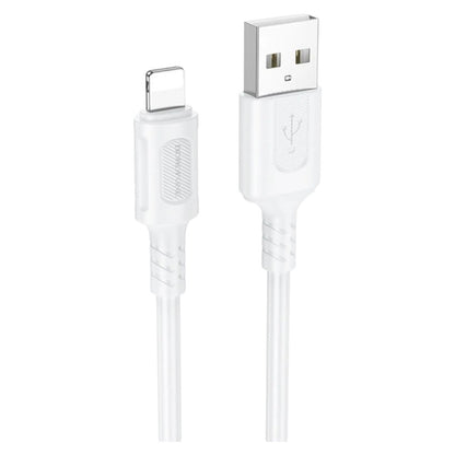 Cable BOROFONE BX111  USB-A para iPh (Blanco) 2.4A