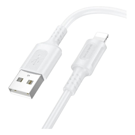 Cable BOROFONE BX111  USB-A para iPh (Blanco) 2.4A